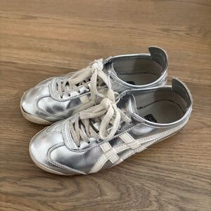 Onitsuka Tiger Silver Sneakers